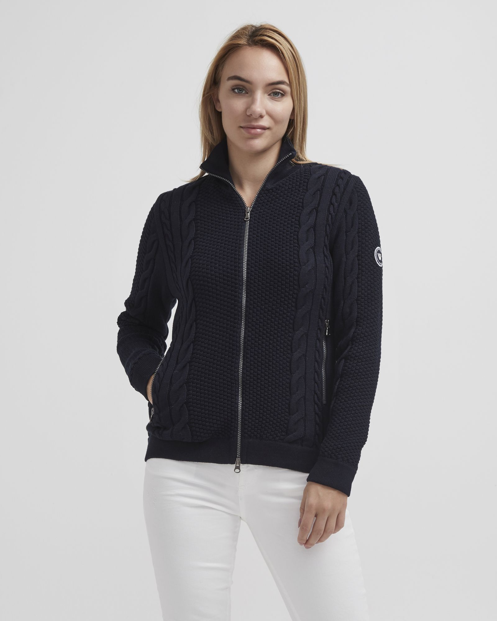 holebrook zipper windproof sweater